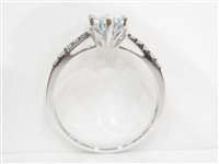 Anello Bliss Donna in Oro bianco Acquamarina 3128800-14 - 3128800-15